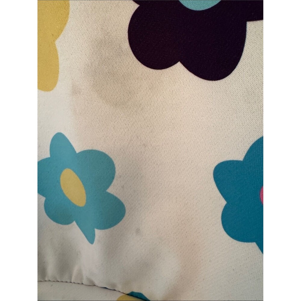 White Floral Kids Set - Multicolor Flower Print - Picture 2 of 7
